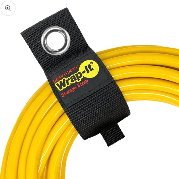 Wrap It Storage Heavy Duty Storage Straps Assorted 6 Pack Velcro Easy Organize - Picture 2 of 7